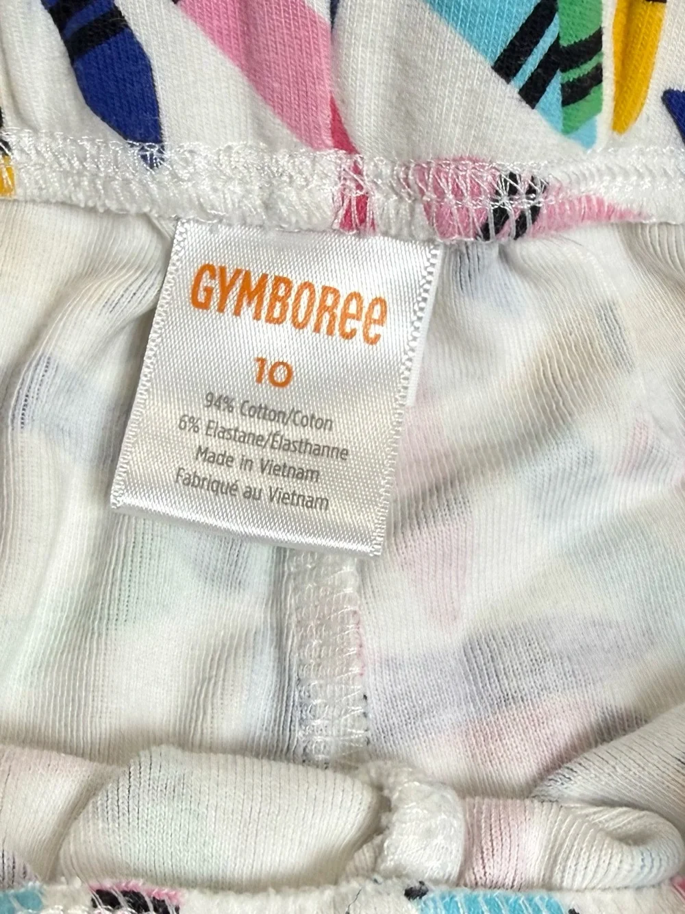 Gymboree Girls Size 10 Back to School Owl Shirt Crayon Leggings Outfit Set